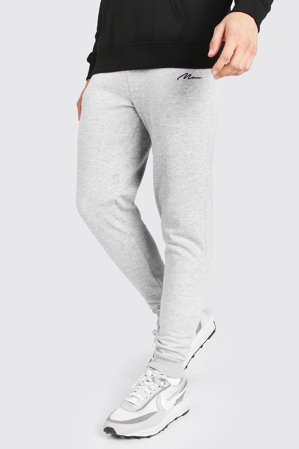 Boohoo mens skinny joggers on sale